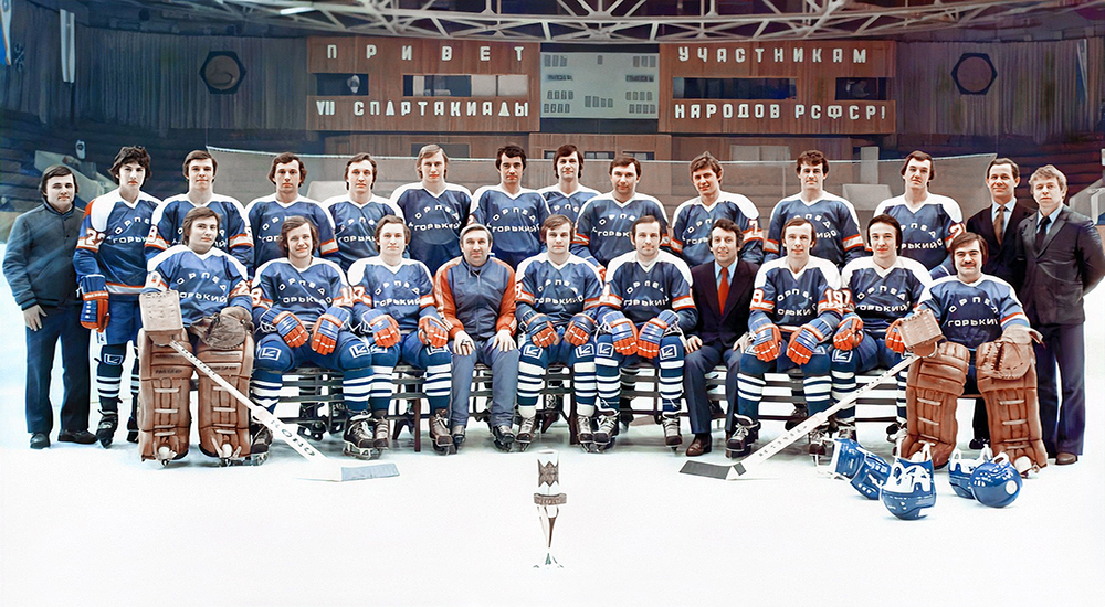Команда «Торпедо» с призом «Гроза авторитетов». 1983 год