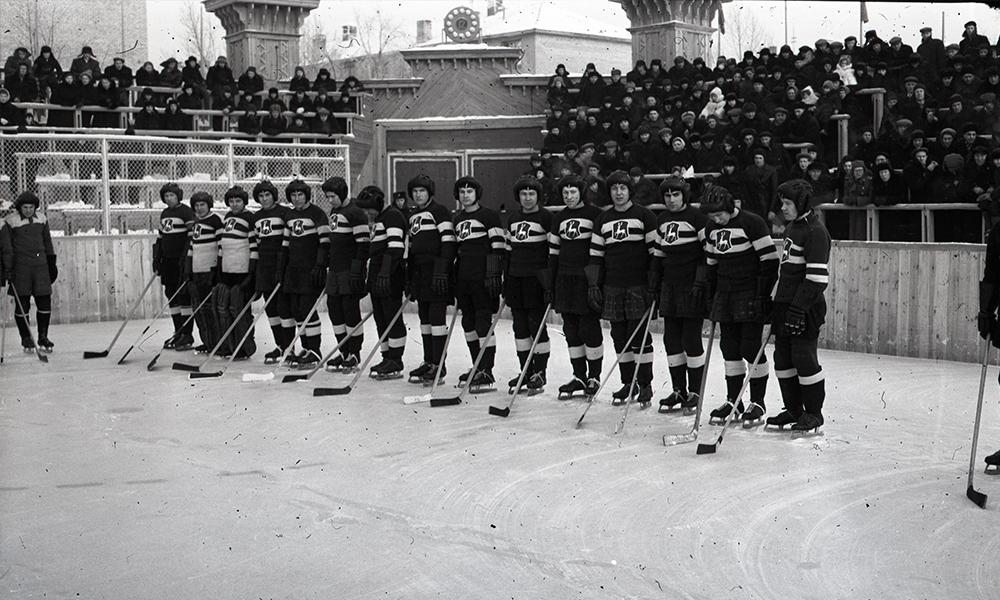 Товарищеская встреча «Торпедо» со сборной ГДР. 14 февраля 1954 г.